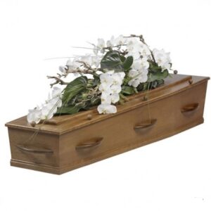 kistbedekking orchidee voor uitvaart