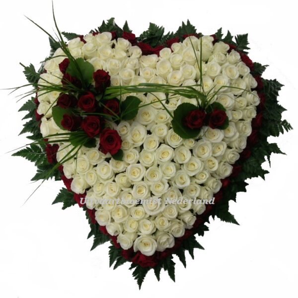 rouwhart met toefjes