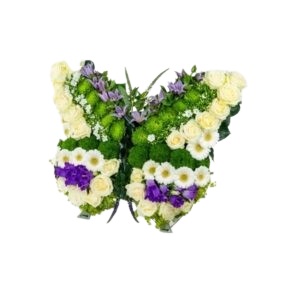 vlinder bloemen uitvaart